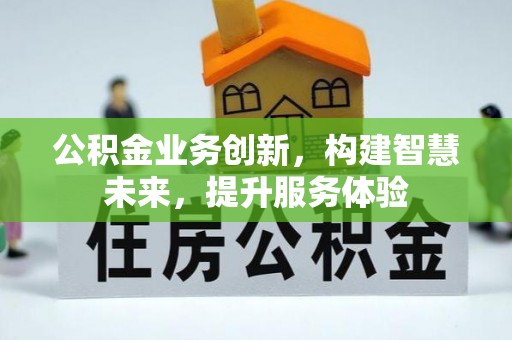 池州公积金业务创新，构建智慧未来，提升服务体验