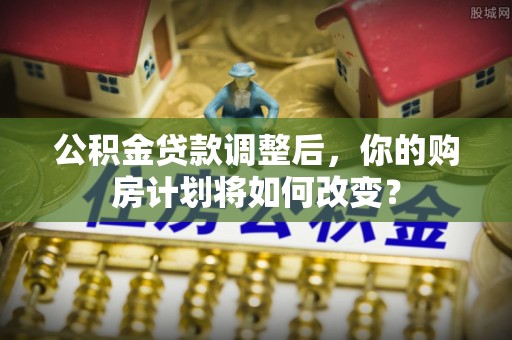 池州公积金贷款调整后，你的购房计划将如何改变？