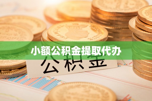 池州小额公积金提取代办