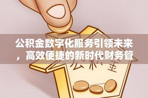 池州公积金数字化服务引领未来，高效便捷的新时代财务管理