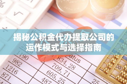 池州揭秘公积金代办提取公司的运作模式与选择指南
