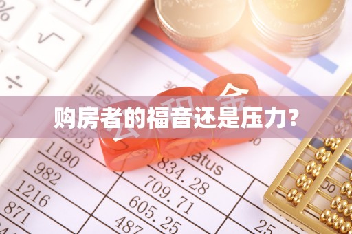 池州购房者的福音还是压力？