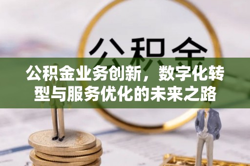 池州公积金业务创新，数字化转型与服务优化的未来之路