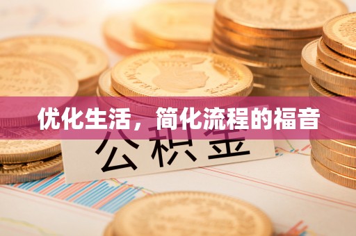 池州优化生活，简化流程的福音