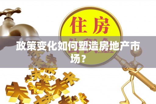 池州政策变化如何塑造房地产市场？