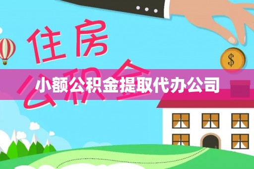 池州小额公积金提取代办公司