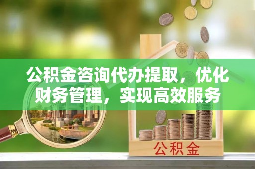 池州公积金咨询代办提取，优化财务管理，实现高效服务