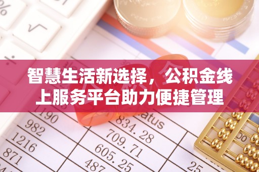 池州智慧生活新选择，公积金线上服务平台助力便捷管理