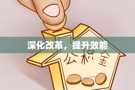 池州深化改革，提升效能