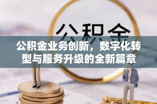 池州公积金业务创新，数字化转型与服务升级的全新篇章