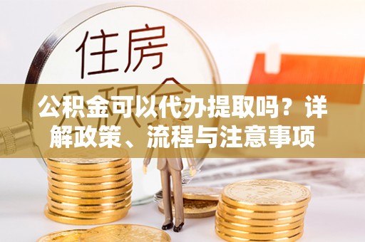 池州公积金可以代办提取吗？详解政策、流程与注意事项