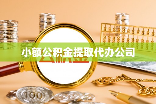 池州小额公积金提取代办公司