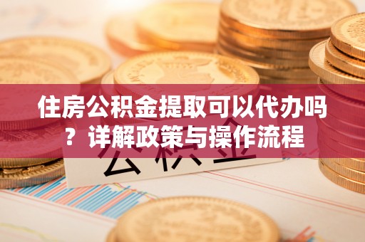 池州住房公积金提取可以代办吗？详解政策与操作流程