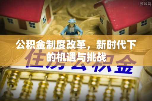 池州公积金制度改革，新时代下的机遇与挑战