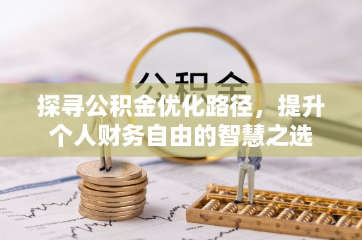 池州探寻公积金优化路径，提升个人财务自由的智慧之选