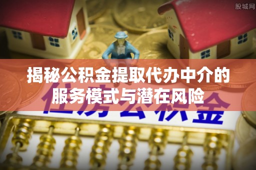 池州揭秘公积金提取代办中介的服务模式与潜在风险