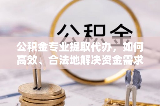 池州公积金专业提取代办，如何高效、合法地解决资金需求？